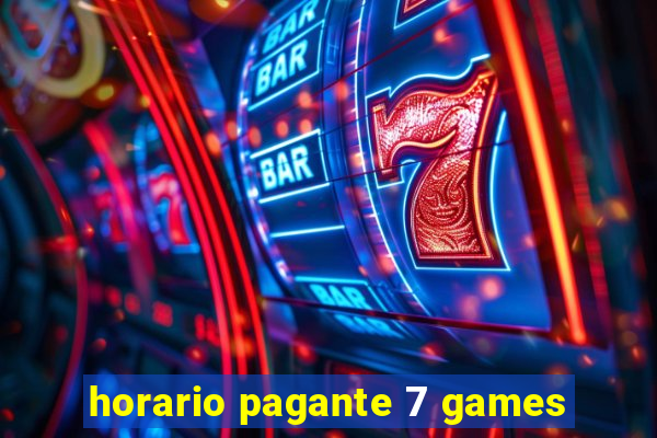 horario pagante 7 games